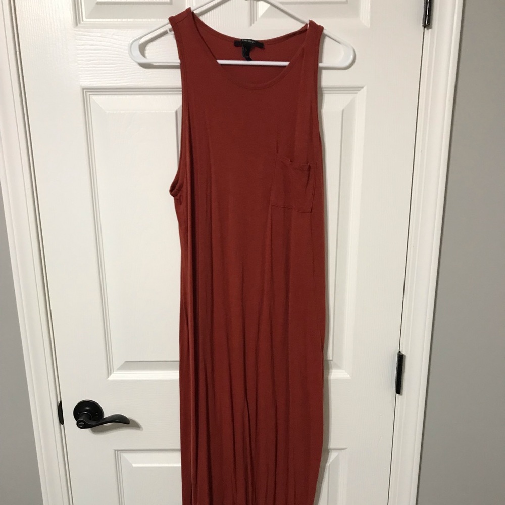 Orange Maxi Dress